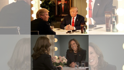 Kamala Harris SNL gerippt MAGA Anhaenger wuetend darueber dass SNL Trumps