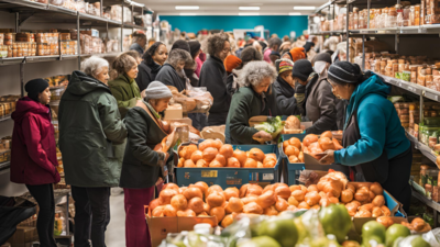 Kanadas Hungerkrise 349 Millionen Kunden besuchten in einem Jahr Lebensmittelbanken