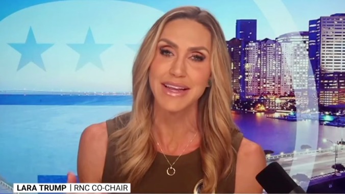 Lara Trump die schlechte Saengerin wird Trumps neue rechte Hand