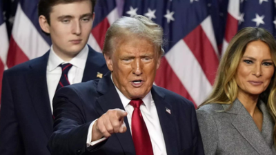 Lara Trump scherzt ueber Barron Trumps Groesse „Ich bin 511