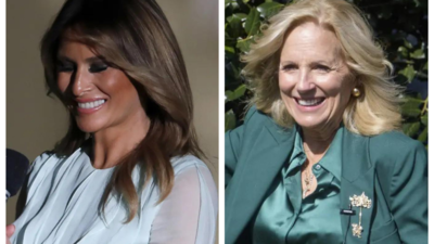 Melania Trump Jill Biden Melania Trumps „Ich bin die am