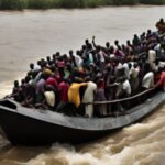 Mindestens 100 Vermisste 8 Tote als Boot im nigerianischen Fluss