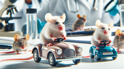 Miniautos grosser Nervenkitzel Vergessen Sie Kaese Ratten brauchen Geschwindigkeit