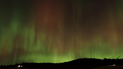 Nordlichter koennten in der Nacht zum Black Friday den US Himmel