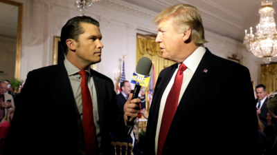 Pete Hegseth Trump waehlt den taetowierten 44 jaehrigen MAGA Anhaenger und