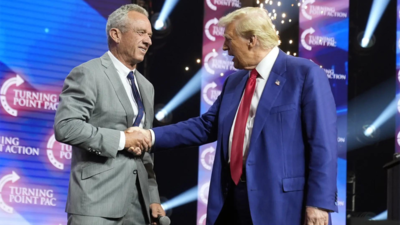 Robert F Kennedy Jr wurde von Trump zum Leiter des