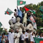 Verwundete Demonstranten in Bangladesch erhalten helfende Roboterhand