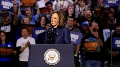 Wahlergebnisse in Kalifornien Kamala Harris behaelt die Kontrolle ueber die