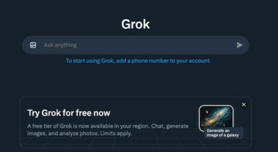 X testet eine kostenlose Version des KI Chatbots Grok