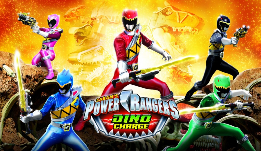 Schlüsselkunst von Power Rangers: Dino Charge