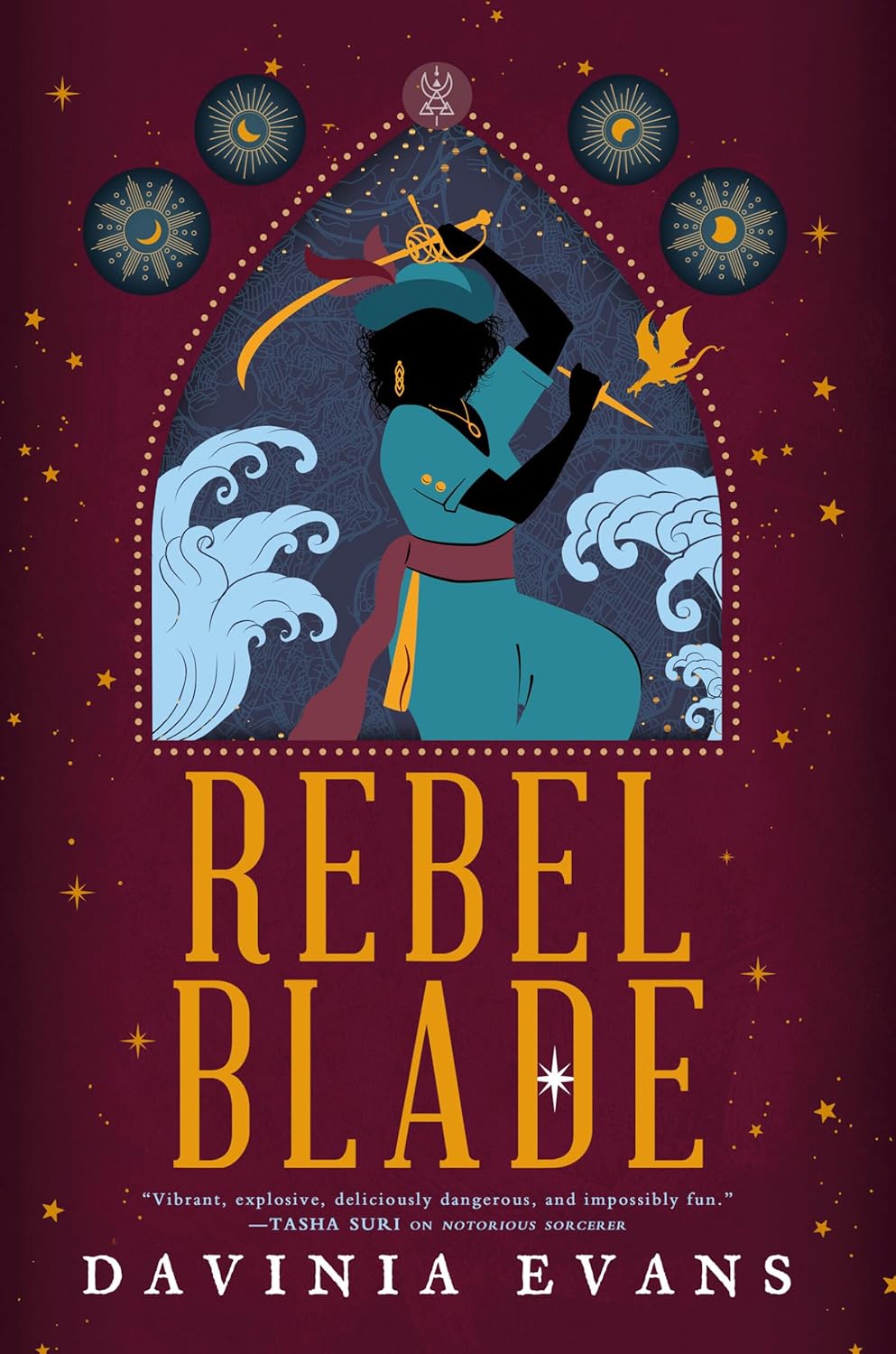 Cover von Rebel Blade als Teil eines Artikels über die besten Fantasy-Bücher, die im Dezember 2024 erscheinen.