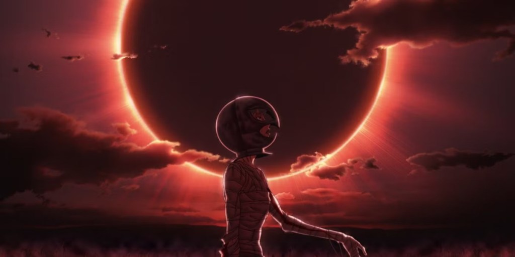 Griffith aus Berserk beginnt die Sonnenfinsternis