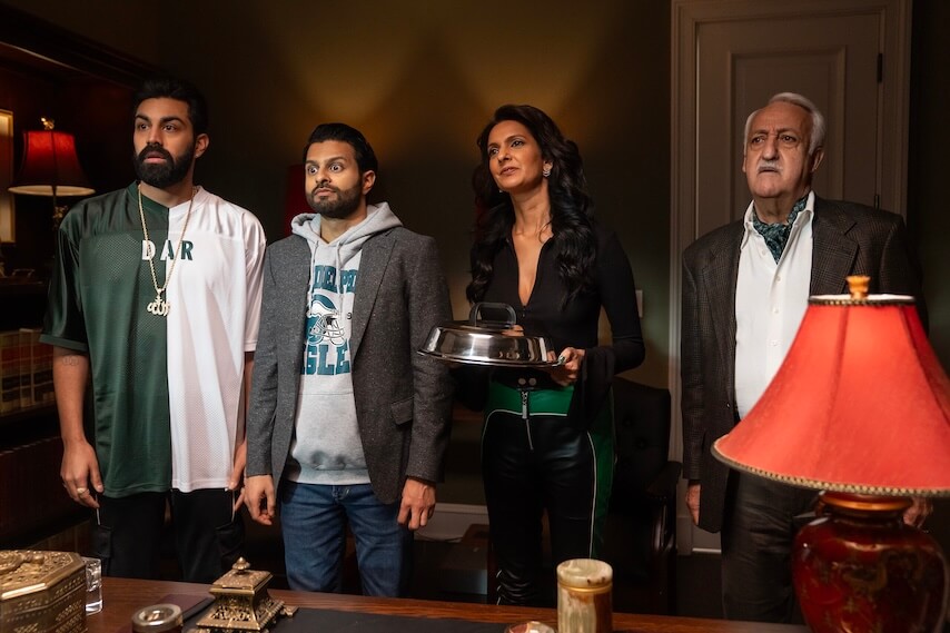 Saagar Shaikh, Asif Ali, Poorna Jagannathan und Brian George auf exklusiven First-Look-Fotos von Deli Boys