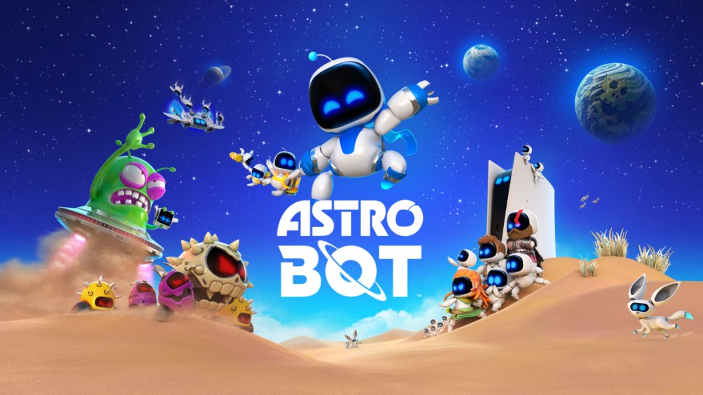 Schlüsselkunst von Astro Bot