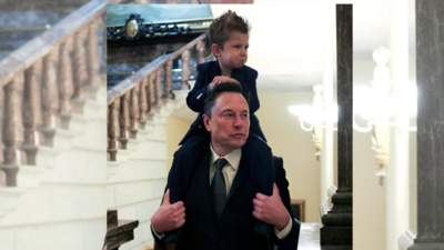 Elon Musks vierjaehriger Sohn X wurde im Senat gesichtet Der