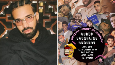 Gottes Plan Der Drake Lookaline Wettbewerb geht viral nachdem der Rapper einen