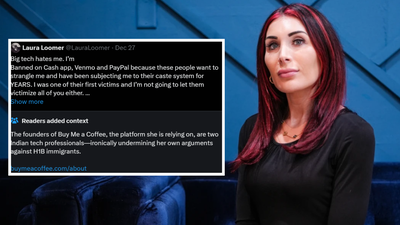 Ironie Laura Loomer schimpft gegen Inder und bittet schliesslich um