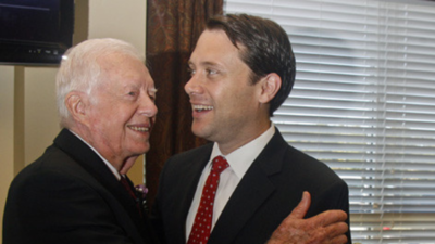 Jimmy Carter „Er war ein Kleinstadttyp Jason Carter teilt ruehrende