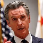 Kaliforniens Gouverneur Gavin Newsom sorgt mit seiner Unterstuetzung fuer Trumps