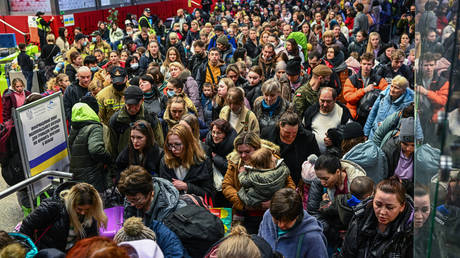 Kiew fordert die EU auf die Hilfe fuer ukrainische Fluechtlinge