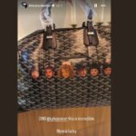 Kylie Jenners Goyard Luxusgeschenk an Kris Jenner enthaelt handgemalte Kardashian Babybilder und