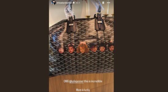 Kylie Jenners Goyard Luxusgeschenk an Kris Jenner enthaelt handgemalte Kardashian Babybilder und