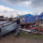 Mehrere Tornados trafen das texanische Gebiet Houston wobei einer getoetet