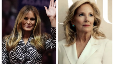 Melania Trump brueskiert Jill Biden Wird Melania Trump nie als