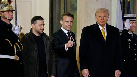 Treffen mit Trump und Macron war „produktiv – Selenskyj –