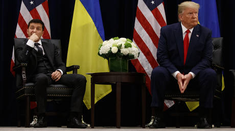 Trump sagt er werde die Ukraine nicht „im Stich lassen