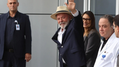 „Jetzt nach Hause gehen Brasiliens Praesident Lula wird nach einer