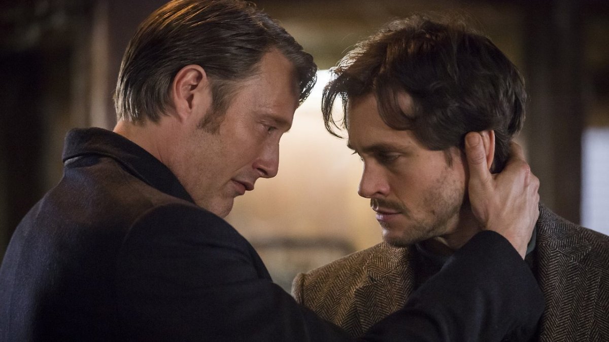 Mads Mikkelsen und Hugh Dancy in Hannibal