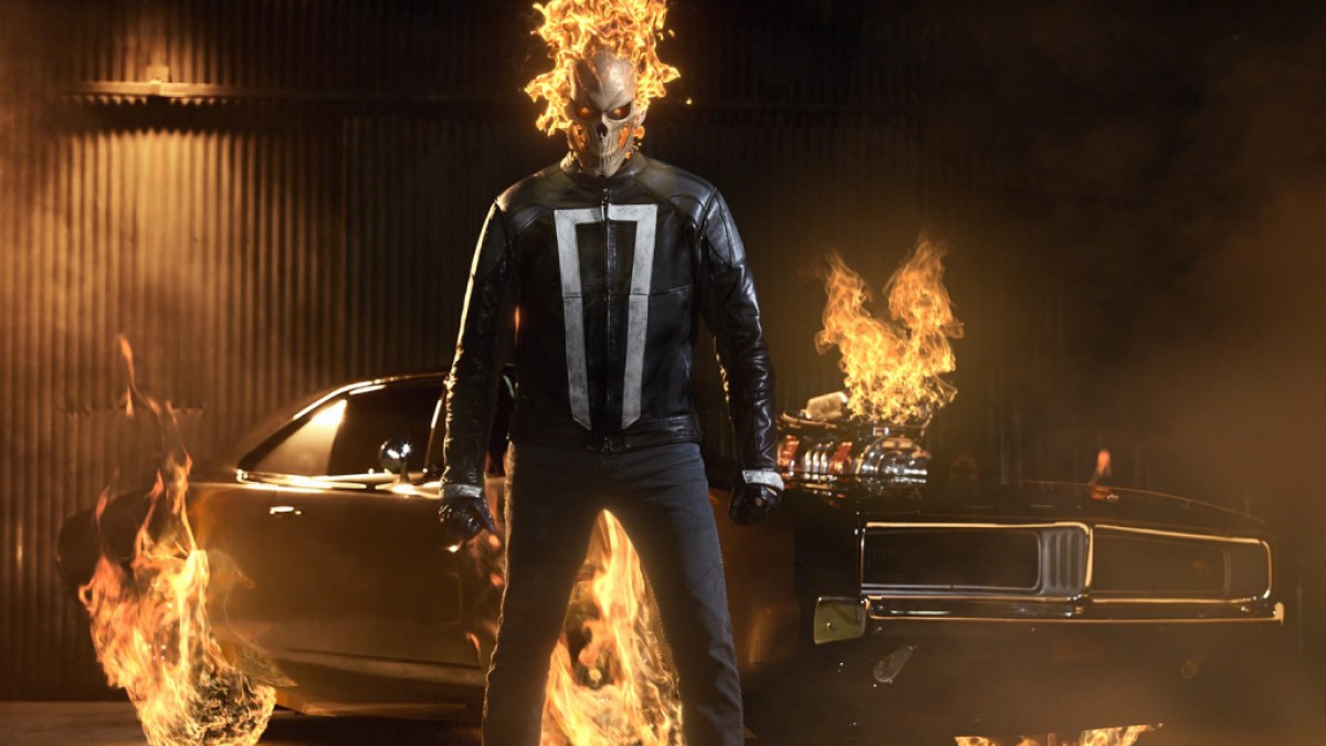 Ghost Rider im Schlüsselbild für Agents of SHIELD