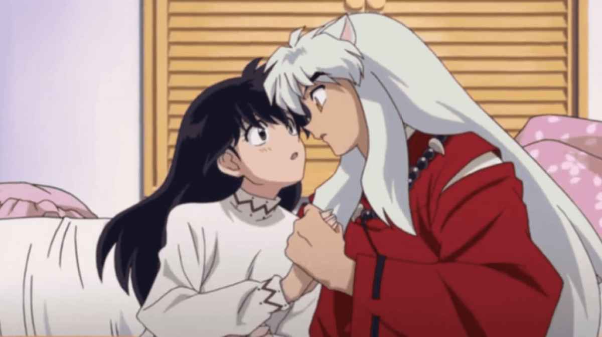 Die Anime-Freundschaft zwischen Inu Yasha und Kagome wird präsentiert