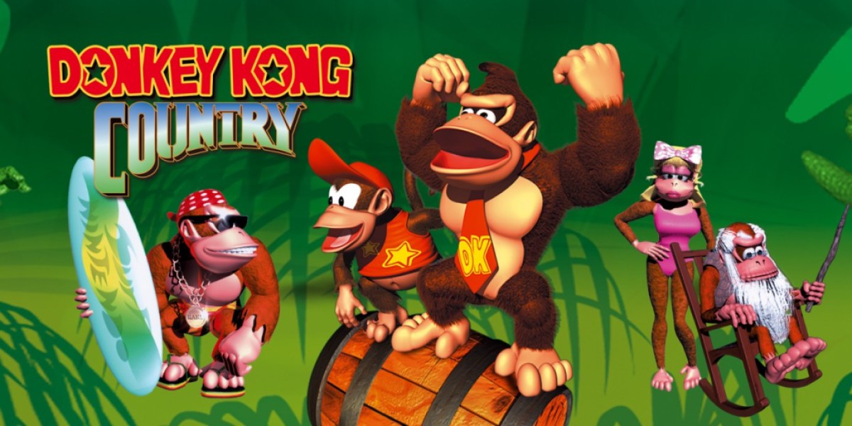 Donkey Kong Country Key Kunst