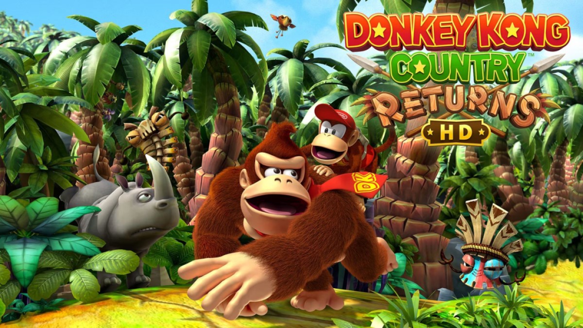 Donkey Kong Country gibt HD -Schlüsselkunst zurück