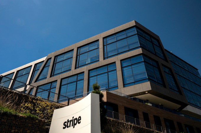 Der Hauptquartier von Stripe Inc. in South San Francisco.