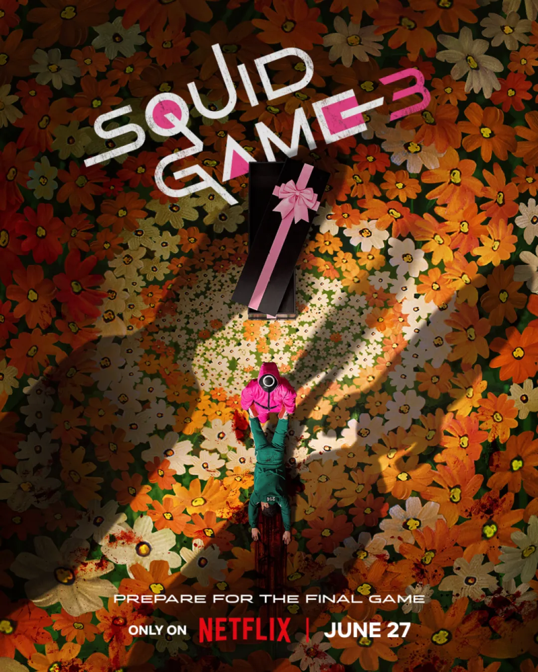 Das Poster für Squid Game Staffel 3