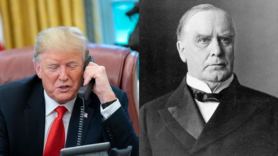 Amtseinfuehrung von Trump Wer war Praesident McKinley Warum die Umbenennung