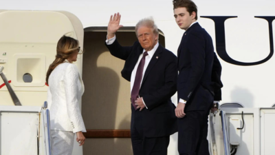 Barron Trump Wird Barron Trump im Weissen Haus leben Als