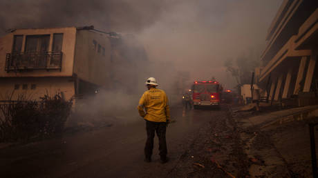 Das Haus von Hunter Biden wurde bei einem Waldbrand in