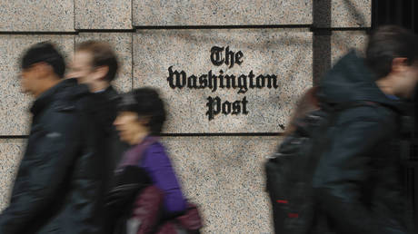 Der Webverkehr der Washington Post bricht um fast 90