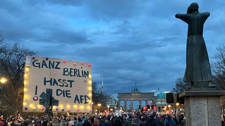 Deutsche protestieren gegen AfD VIDEO – World