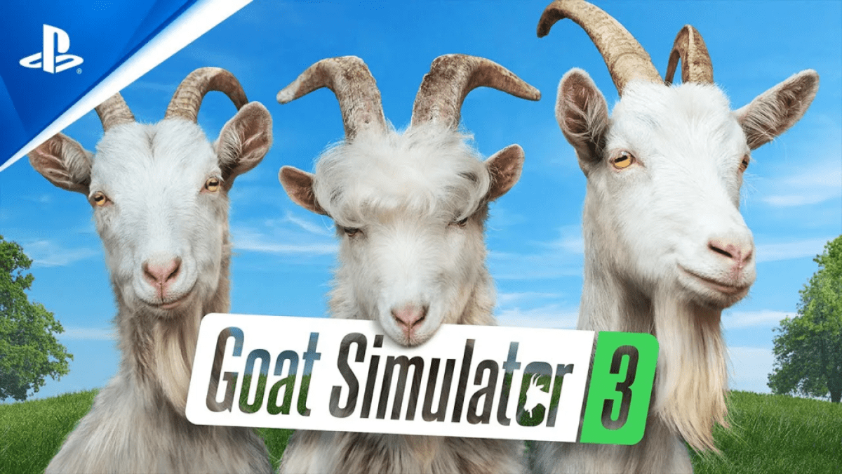 Goat Simulator 3 für die PS5 Key Art