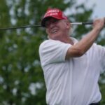 Donald Trump Golf Exklusive Fotos zeigen wie Donald Trump Stunden