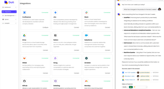 Doti bietet Unternehmen ein flexibles KI gestuetztes Sucherlebnis um ihre Datensilos