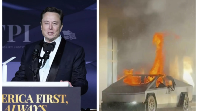 Elon Musk Cybertruck Explosion Hat Elon Musk freiwillig bei der Cybertruck