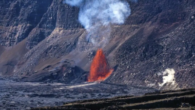 Hawaiis Kilauea Vulkan spuckt wieder Lava aus