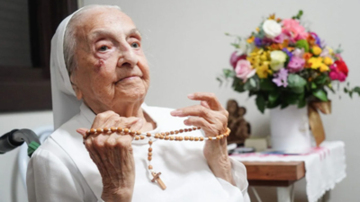 Inah Canabarro mit fast 117 Jahren der aelteste Mensch der