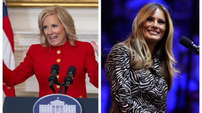 Jill Biden Melania Trump Jill Biden sagt sie habe Melania